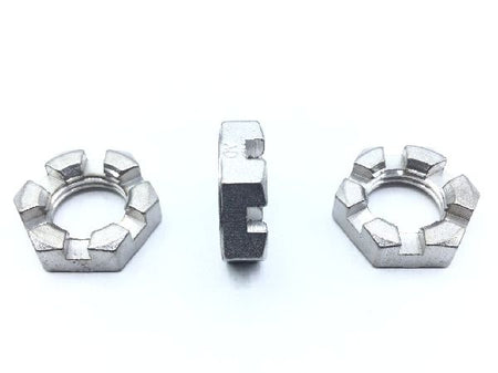 AN320C8 Plain Slotted Hexagon Nut (3)