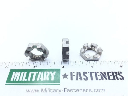 AN320C8 Plain Slotted Hexagon Nut (5)