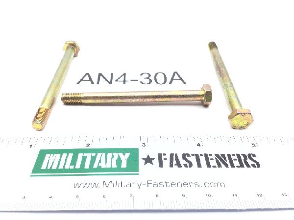 AN4-30A Machine Bolt (2)