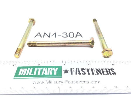 AN4-30A Machine Bolt (2)