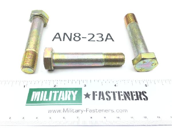 AN8-23A Machine Bolt