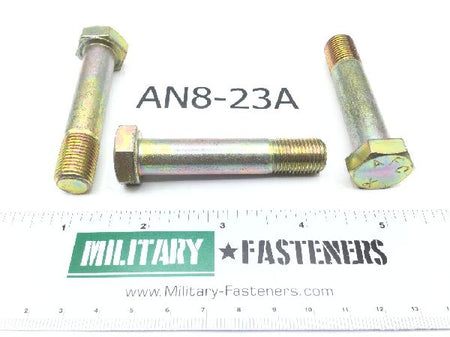 AN8-23A Machine Bolt