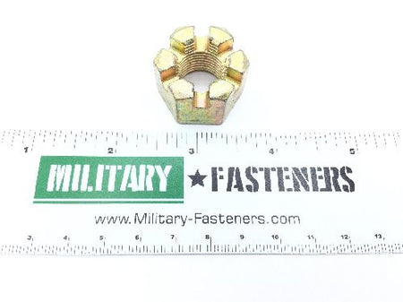 BACN10JD10 Plain Slotted Hexagon Nut