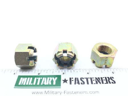 MS17825-10 Self-Locking Slotted Hexagon Nut (6)