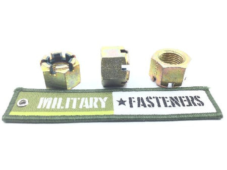 MS17825-12 Self-Locking Slotted Hexagon Nut (3)