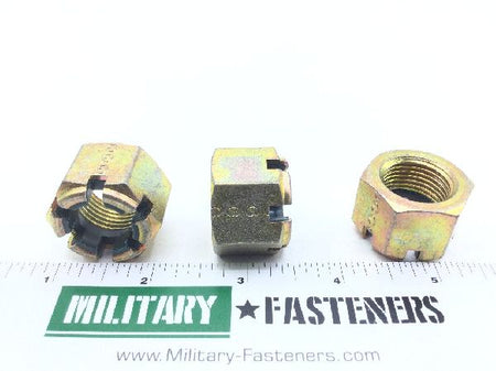 MS17825-12 Self-Locking Slotted Hexagon Nut (4)