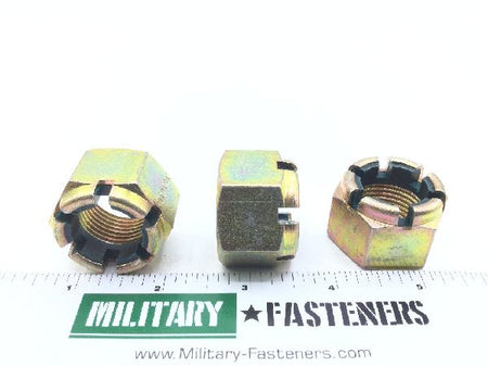 MS17825-14 Self-Locking Slotted Hexagon Nut (4)