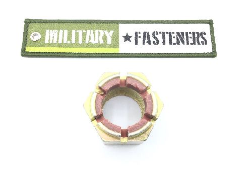 MS17825-18 Self-Locking Slotted Hexagon Nut (2)