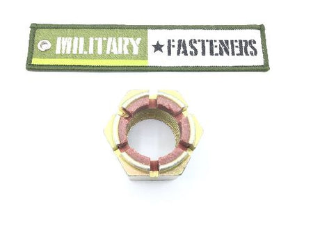 MS17825-18 Self-Locking Slotted Hexagon Nut (2)