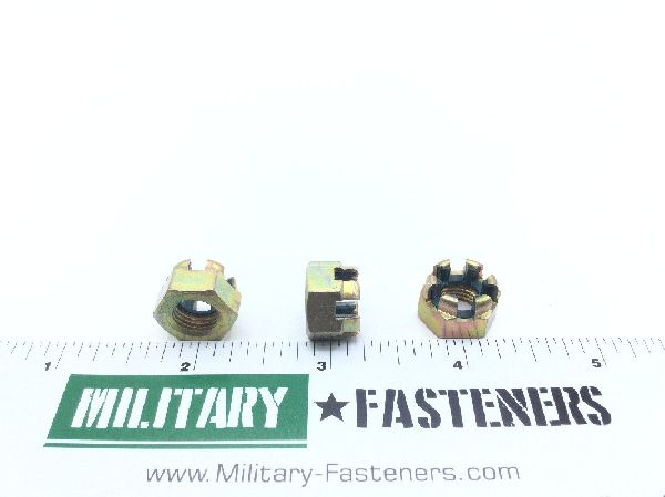 MS17825-6 Self-Locking Slotted Hexagon Nut