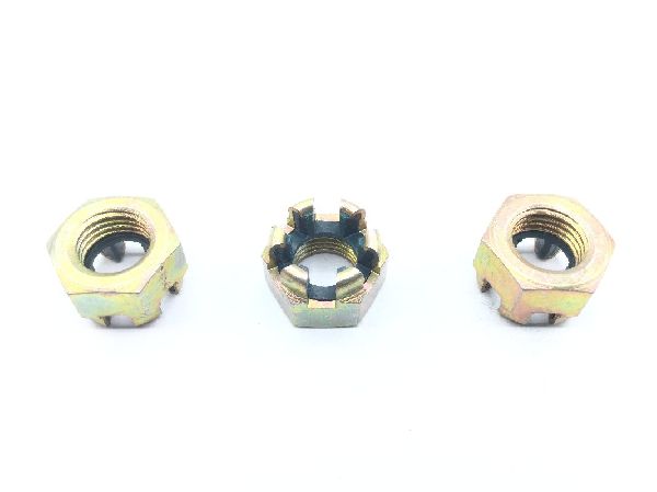 MS17825-6 Self-Locking Slotted Hexagon Nut (4)