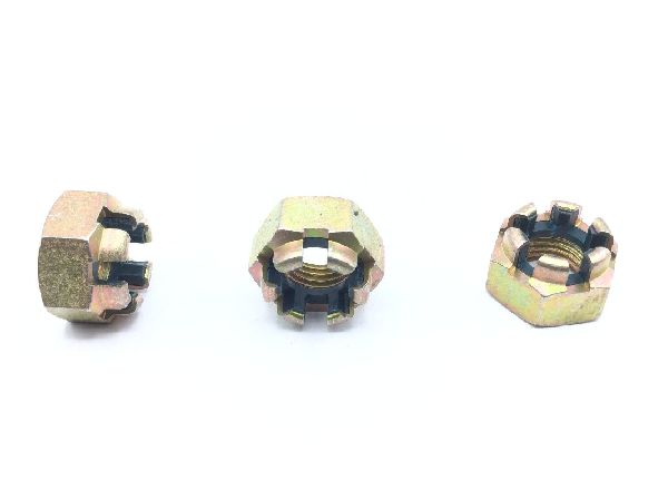 MS17825-7 Self-Locking Slotted Hexagon Nut (2)