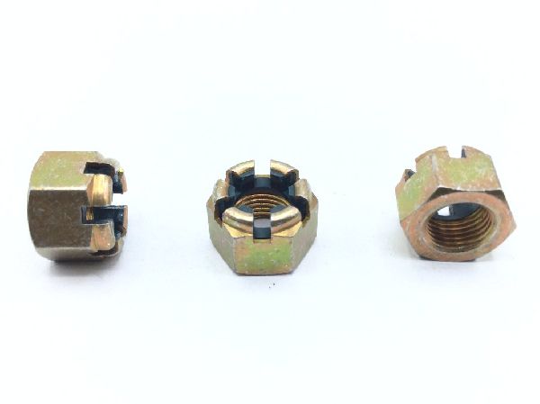 MS17825-8 Self-Locking Slotted Hexagon Nut (5)