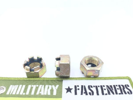 MS17825-9 Self-Locking Slotted Hexagon Nut (3)