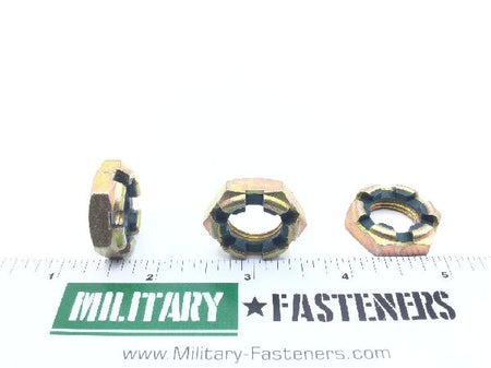 MS17826-10 Self-Locking Slotted Hexagon Nut (4)