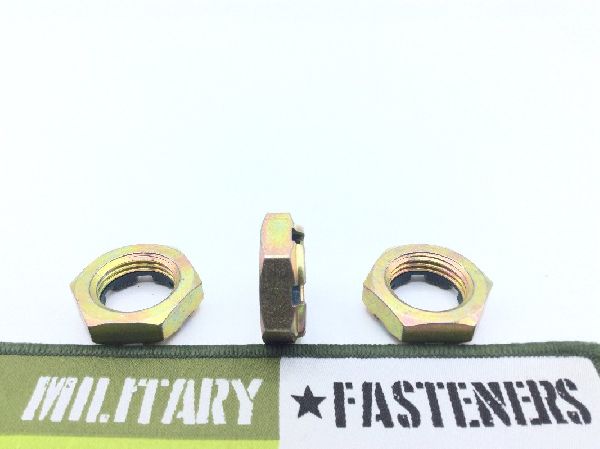 MS17826-12 Self-Locking Slotted Hexagon Nut (4)