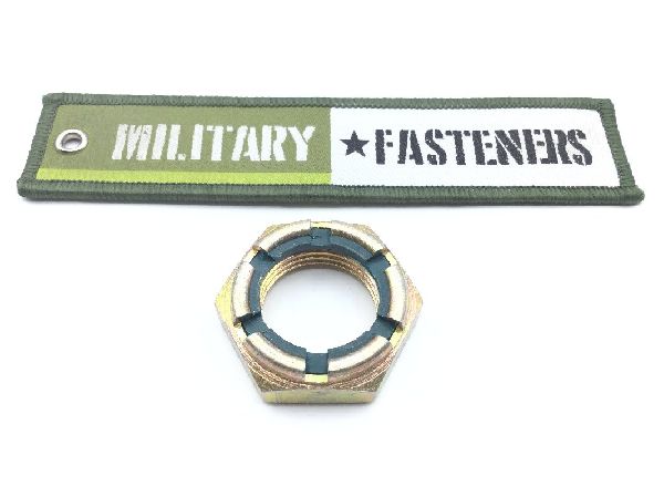 MS17826-16 Self-Locking Slotted Hexagon Nut (4)