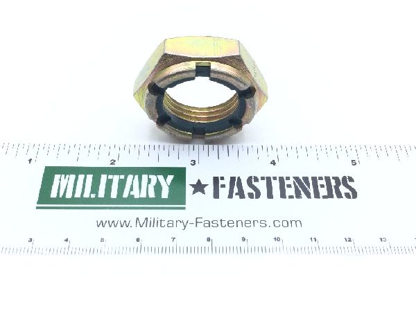 MS17826-16 Self-Locking Slotted Hexagon Nut (5)