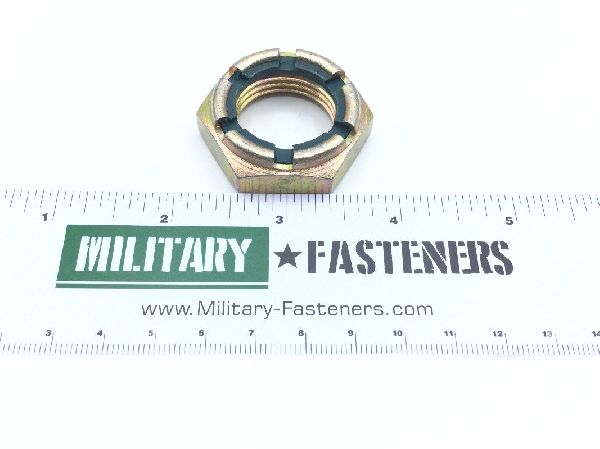 MS17826-16 Self-Locking Slotted Hexagon Nut (6)