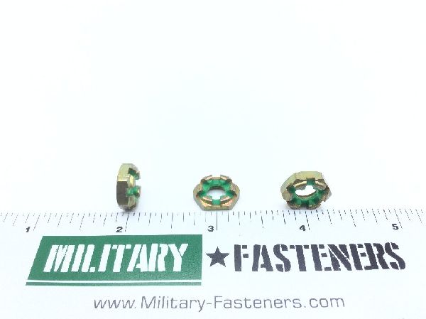 MS17826-5 Self-Locking Slotted Hexagon Nut (4)