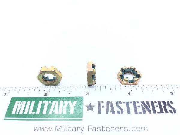 MS17826-6 Self-Locking Slotted Hexagon Nut (5)