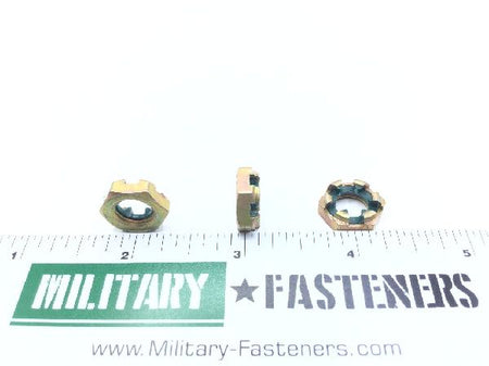 MS17826-6 Self-Locking Slotted Hexagon Nut (5)