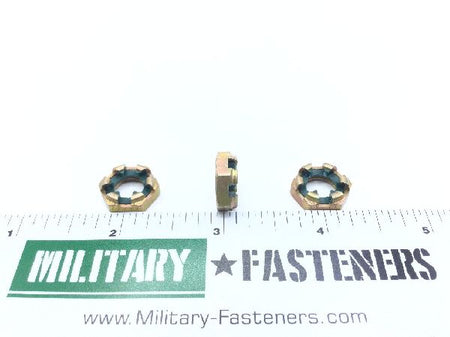 MS17826-6 Self-Locking Slotted Hexagon Nut (6)