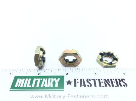 MS17826-8 Self-Locking Slotted Hexagon Nut (4)