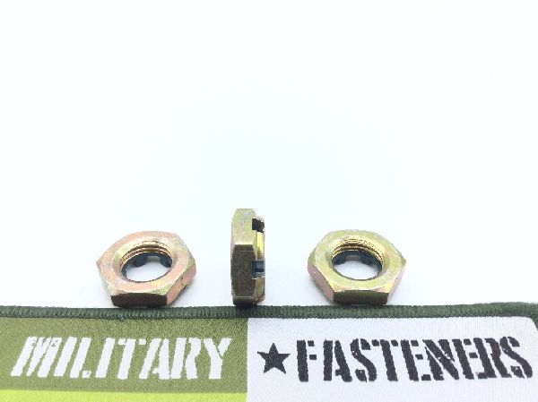MS17826-9 Self-Locking Slotted Hexagon Nut (5)
