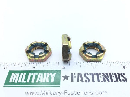 MS17826-9 Self-Locking Slotted Hexagon Nut (7)