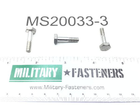 MS20033-3 Machine Bolt