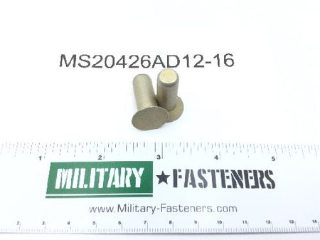 MS20426AD12-16 Solid Rivet