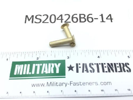 MS20426B6-14 Solid Rivet