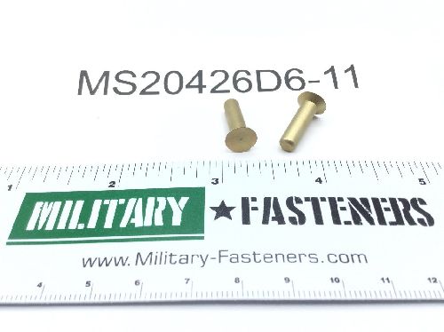 MS20426D6-11 Solid Rivet (2)