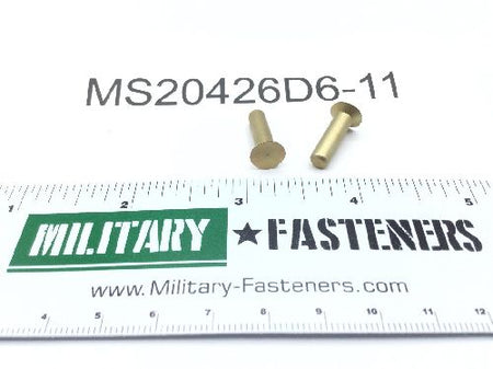 MS20426D6-11 Solid Rivet (2)