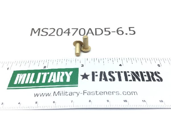 MS20470AD5-6.5 Solid Rivet
