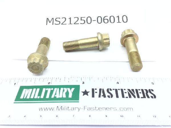 MS21250-06010 Shear Bolt