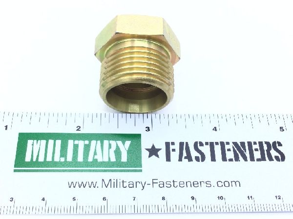 MS21913-12 Threaded Tube Fitting Plug (4)