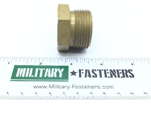 MS21913-16 Threaded Tube Fitting Plug (4)