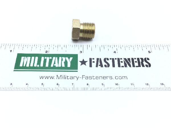 MS21913-5 Threaded Tube Fitting Plug (6)