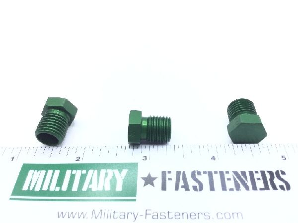 MS21913D4 Threaded Tube Fitting Plug (2)