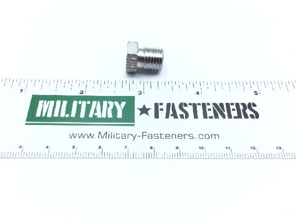 MS21913J4 Threaded Tube Fitting Plug (4)
