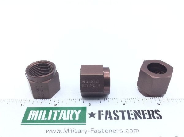 MS21921-8W Tube Coupling Nut (4)