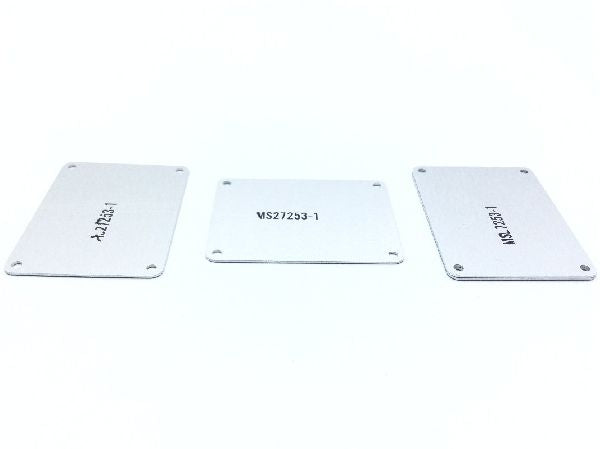 MS27253-1 Identification Plate