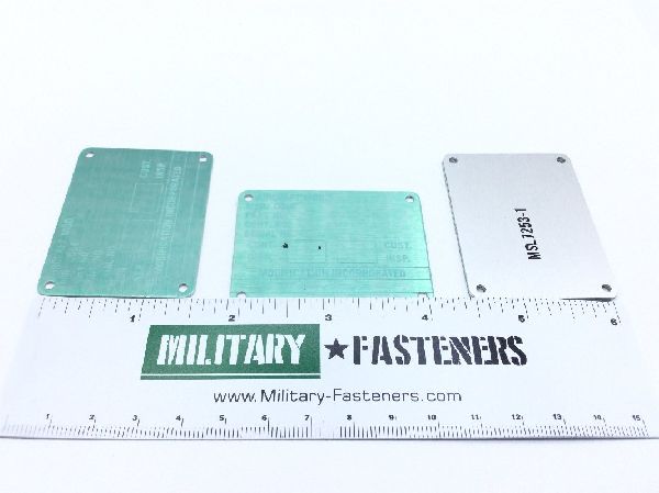MS27253-1 Identification Plate (2)