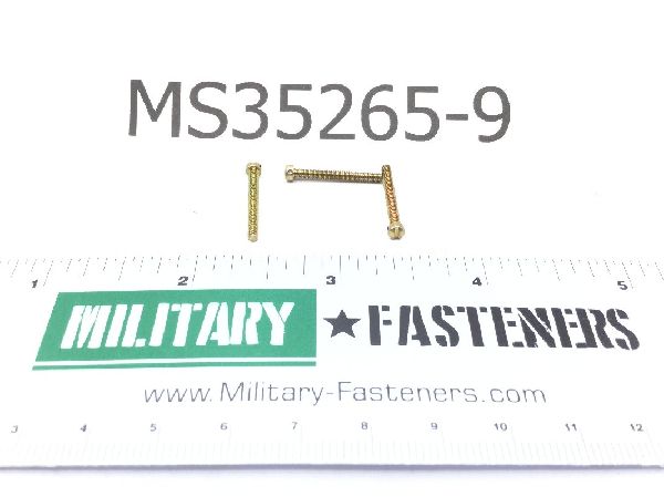 MS35265-9 Machine Screw