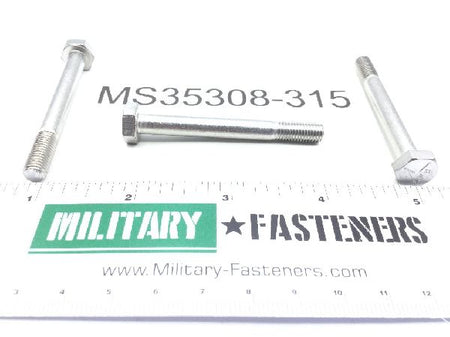MS35308-315 Machine Bolt