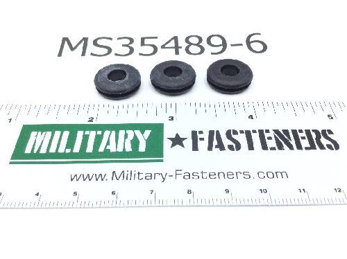 MS35489-6 Nonmetallic Grommet (2)