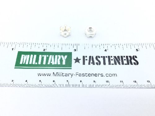 MS9364-09 Plain Slotted Hexagon Nut