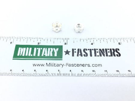 MS9364-09 Plain Slotted Hexagon Nut